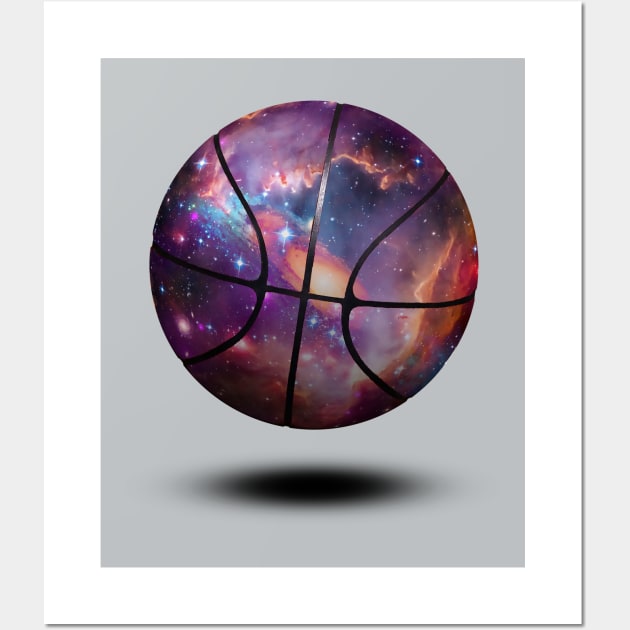 Cosmic Hoop Dreams Wall Art by DavidLoblaw